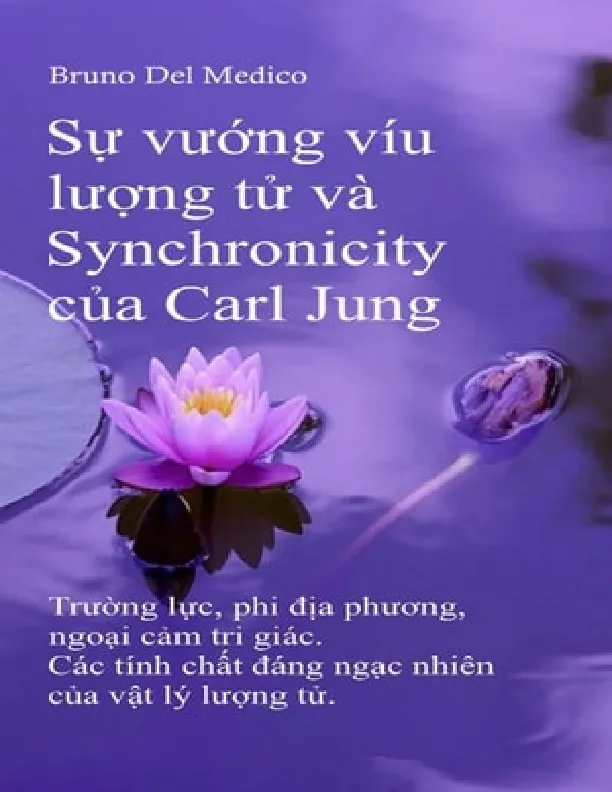 Ảnh bìa của Sách Sự vướng víu của lượng tử và Synchronicity của - Bruno Del Medico