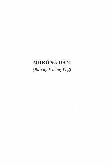 Mục lục chi tiết trang 3 sách Sử Thi Ê đê