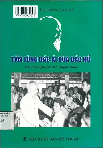 Ảnh bìa của Sách Tấm lòng bác ái của bác Hồ