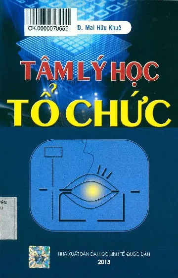 Ảnh bìa của Sách Tâm lý học tổ chức