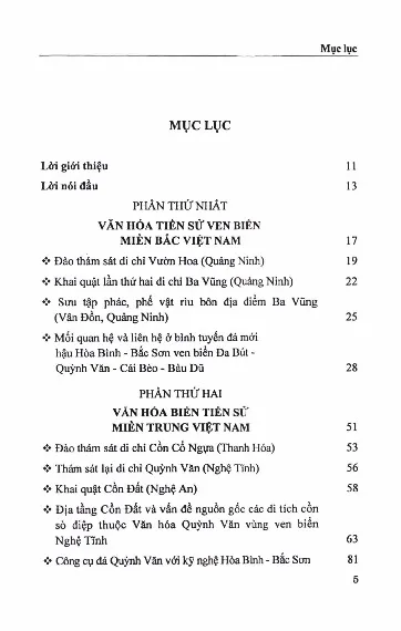 Trang bìa chính thức sách Tiếp cận văn hóa biển tiền sử Việt Nam qua các bài nghiên cứu