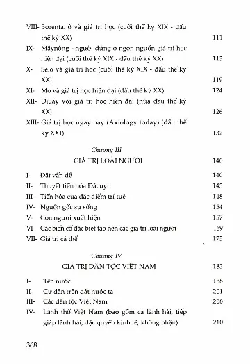Mục lục chi tiết trang 1 sách Tìm hiểu các giá trị dân tộc Việt Nam với tâm lý học và giáo dục học