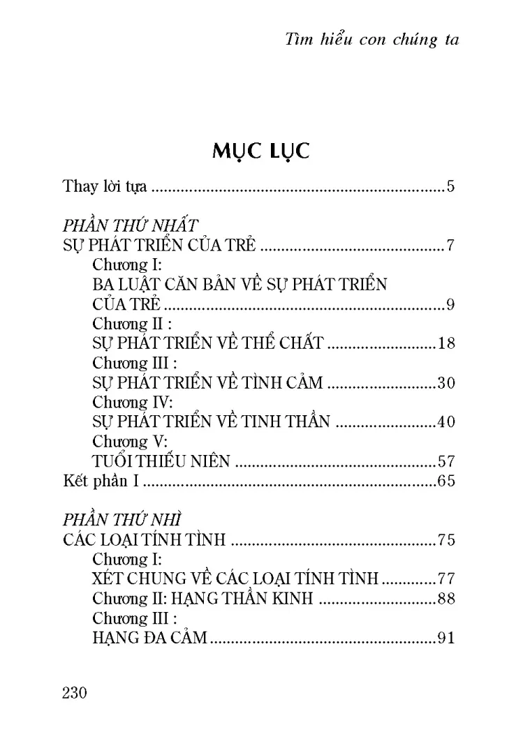 Trang bìa chính thức sách Tìm hiểu con chúng ta