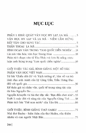 Trang bìa chính thức sách Tìm hiểu văn học thế giới và Việt Nam
