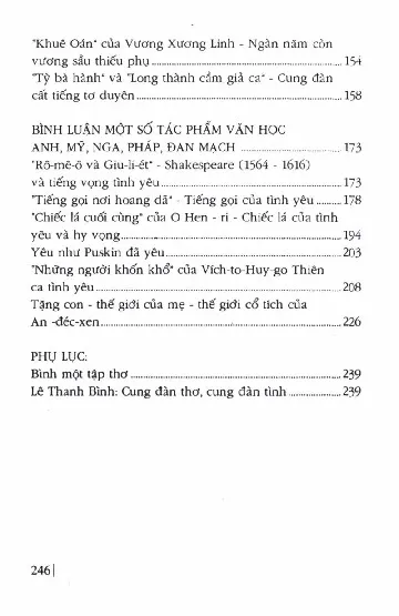 Mục lục chi tiết trang 2 sách Tìm hiểu văn học thế giới và Việt Nam