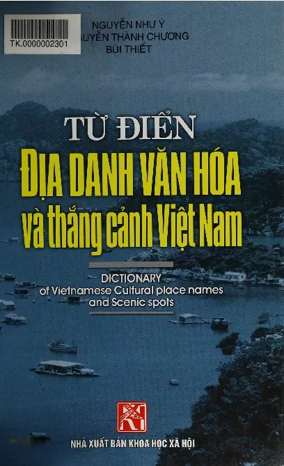 Ảnh bìa của Sách Từ điển địa danh văn hóa và thắng cảnh Việt Nam