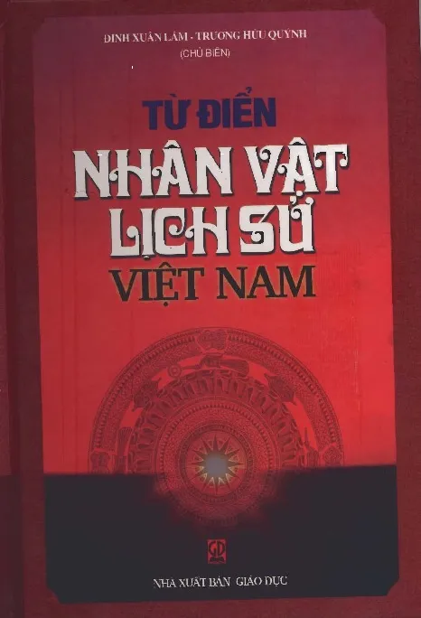 Ảnh bìa của Sách Từ điển nhân vật lịch sử Việt Nam