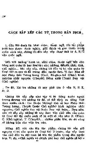 Mục lục chi tiết trang 1 sách Từ điển triết học