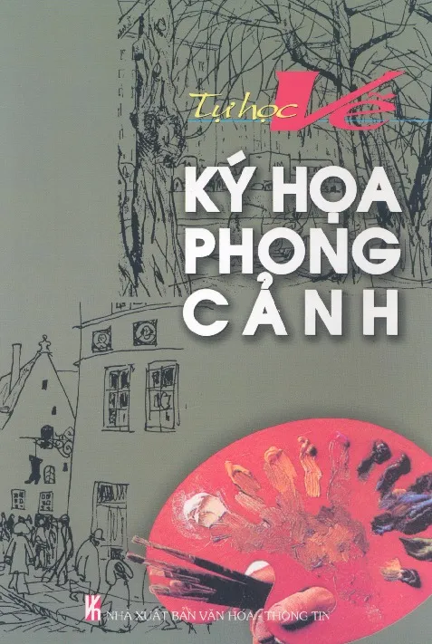 Ảnh bìa của Sách Tự học vẽ ký họa phong cảnh
