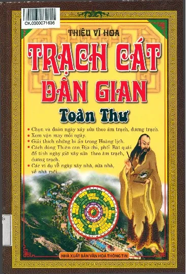 Ảnh bìa của Sách Trạch cát dân gian toàn thư