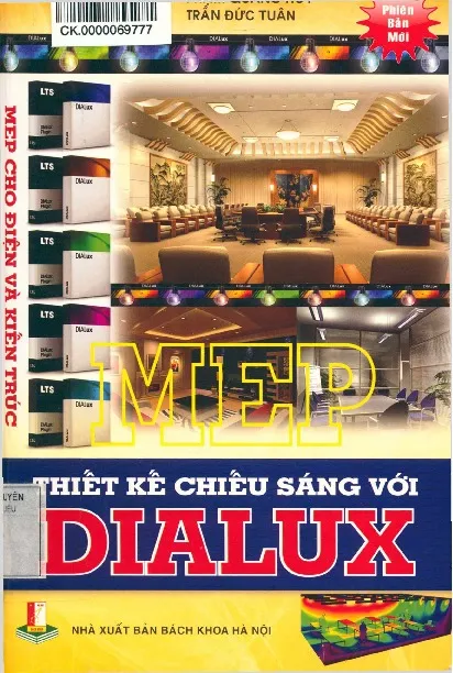Ảnh bìa của Sách Thiết kế chiếu sáng với Dialux
