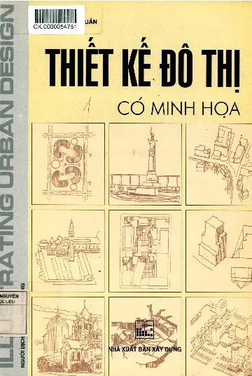 Ảnh bìa của Sách Thiết kế đô thị có minh họa