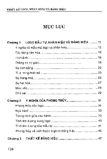 Trang bìa chính thức sách Thiết kế logo bảng hiệu, nhãn hiệu theo thuật phong thủy