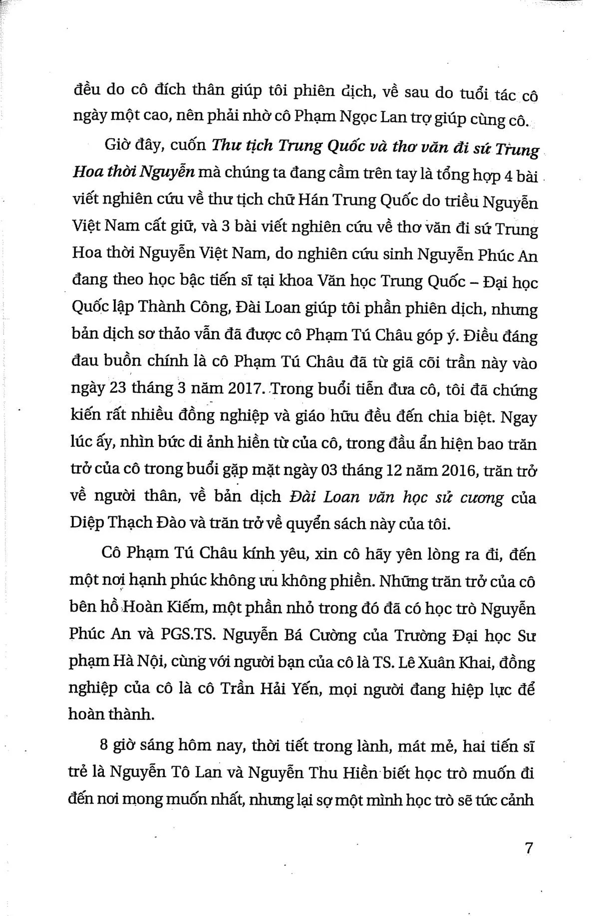 Mục lục chi tiết trang 2 sách Thư tịch Trung Quốc và thơ văn đi sứ Trung Hoa thời Nguyễn