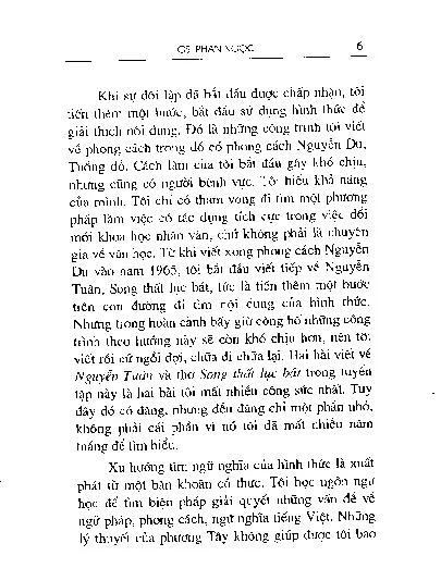 Mục lục chi tiết trang 3 sách Thử xét văn hóa văn học bằng ngôn ngữ học