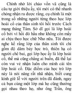 Mục lục chi tiết trang 1 sách Trông lại ngàn xưa