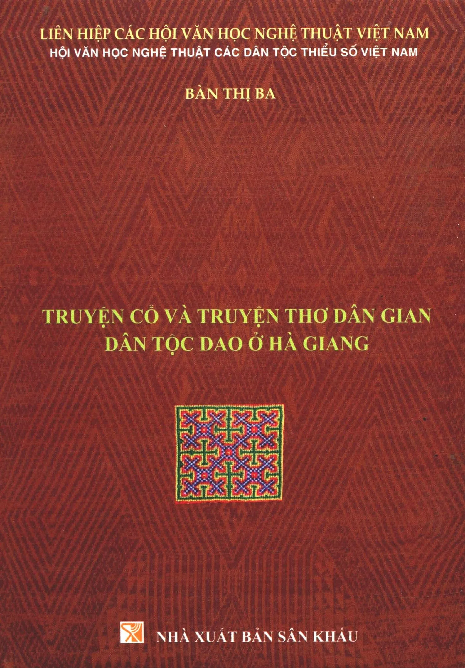 Ảnh bìa của Sách Truyện cổ và truyện thơ dân gian dân tộc Dao ở Hà Giang