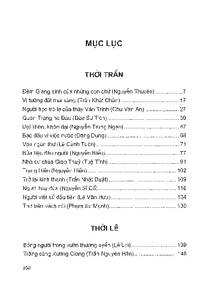 Trang bìa chính thức sách Truyện danh nhân Việt Nam thời Trần Lê