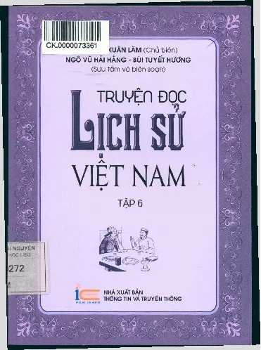 Ảnh bìa của Sách Truyện đọc lịch sử Việt Nam tập 6