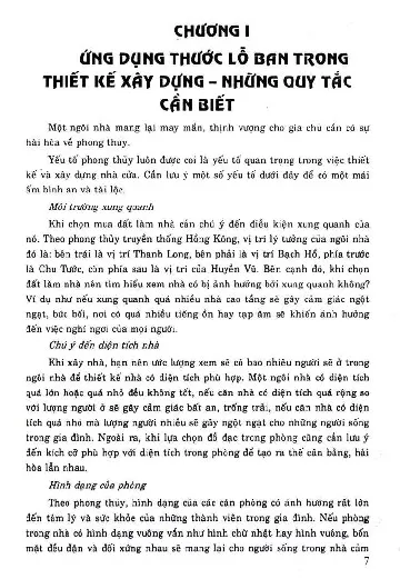 Mục lục chi tiết trang 3 sách Ứng dụng thước Lỗ Ban về thiết kế xây dựng