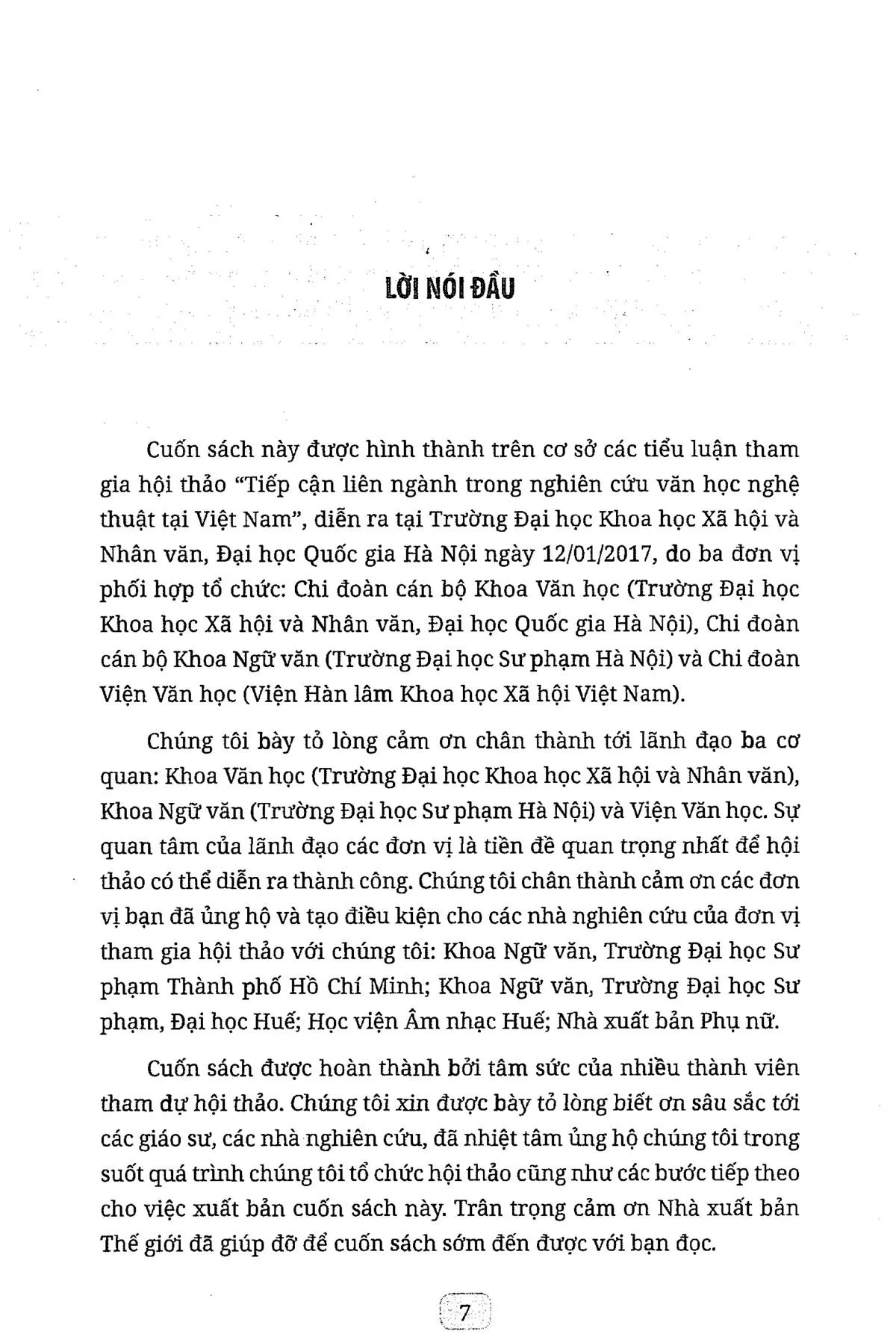 Mục lục chi tiết trang 2 sách Văn chương nghệ thuật và thiết chế văn hóa