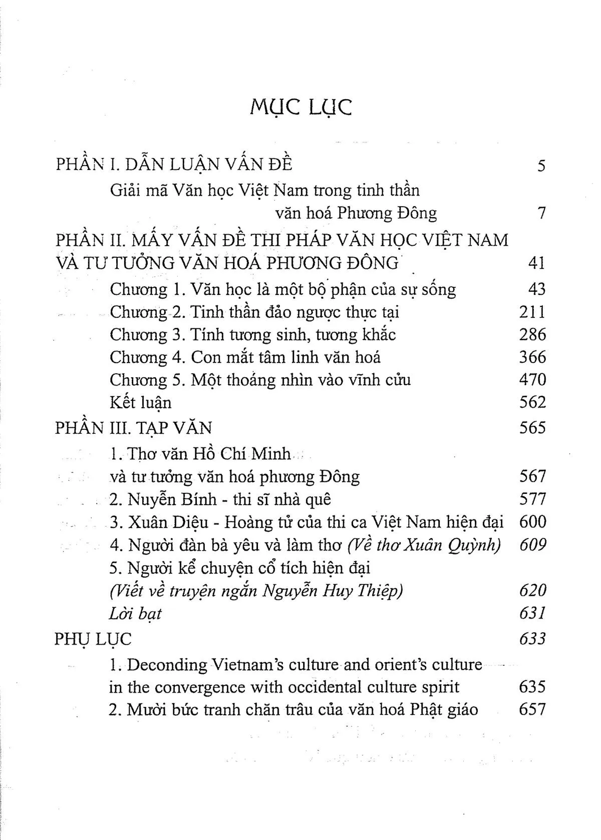 Trang bìa chính thức sách Văn luận