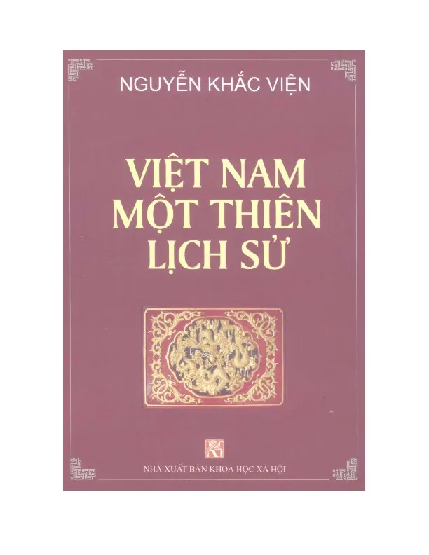 Ảnh bìa của Sách Việt Nam một thiên lịch sử