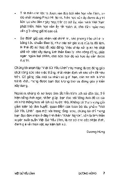 Mục lục chi tiết trang 2 sách Việt sử yếu lĩnh
