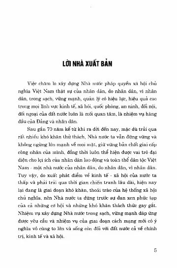 Mục lục chi tiết trang 1 sách Xây dựng nhà nước pháp quyền Việt nam theo quan điểm MácXít