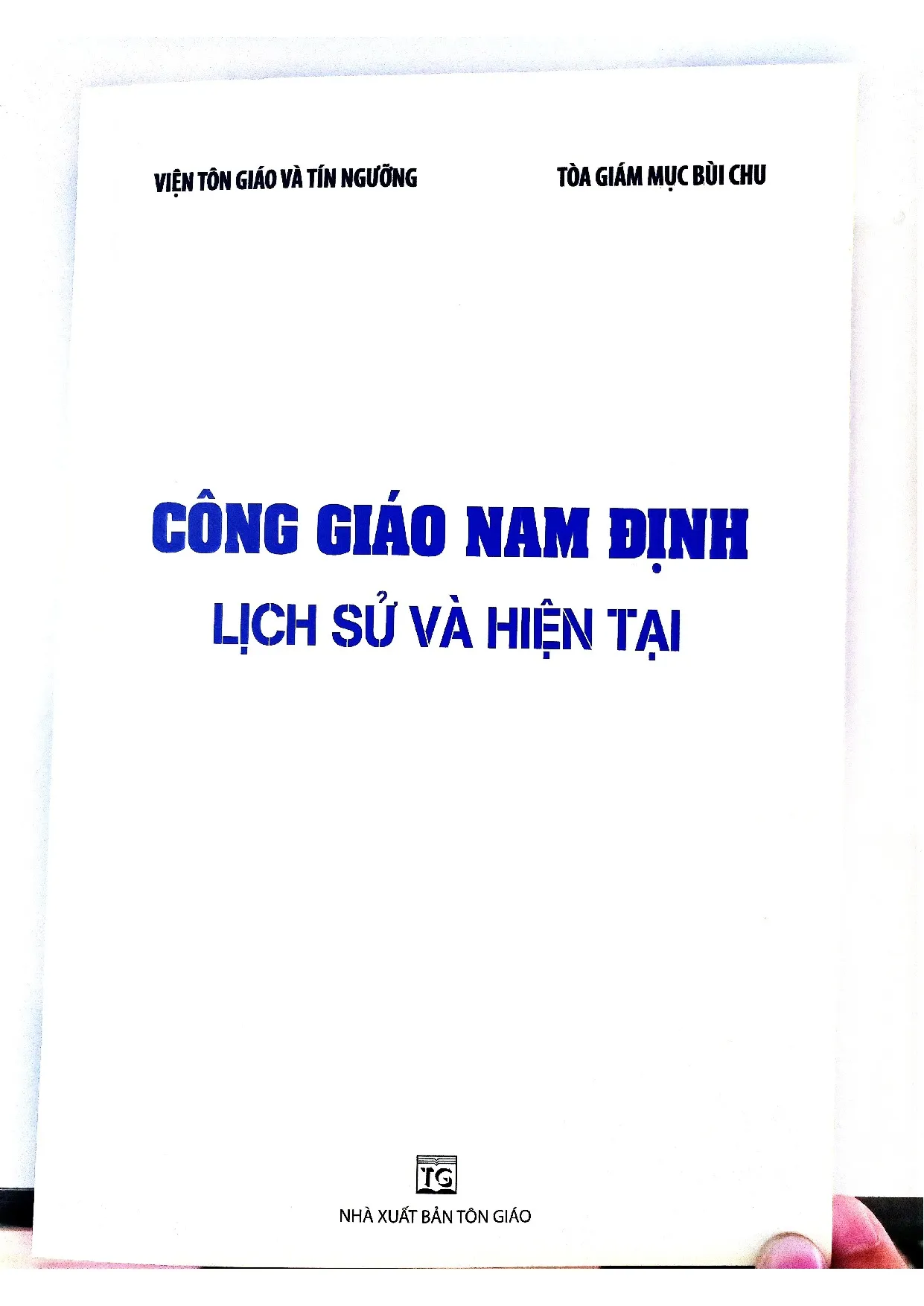 Ảnh bìa của Sách Công giáo Nam Định lịch sử và hiện tại