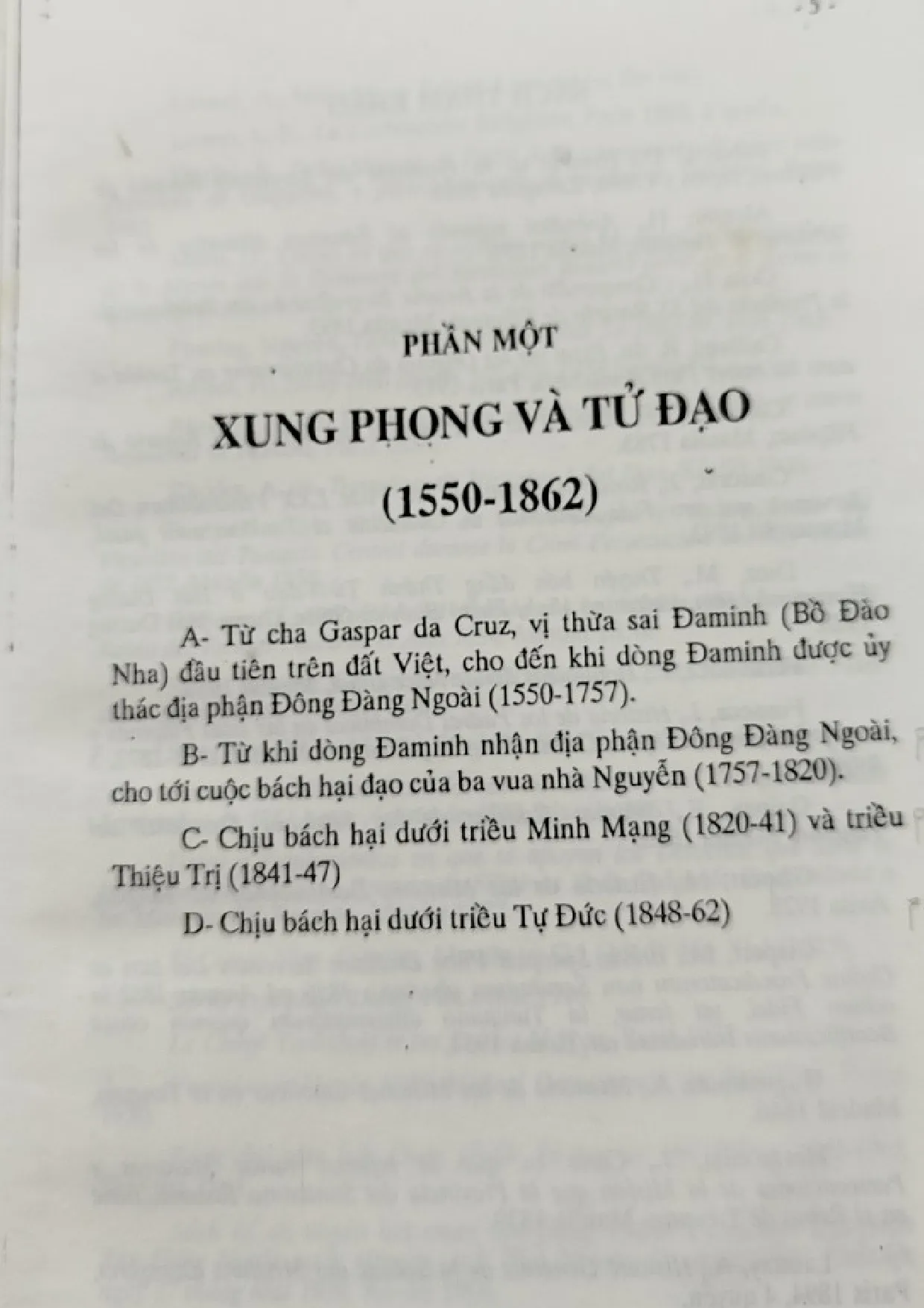 Nội dung mục lục và hình ảnh sách Dòng Đa Minh trên đất Việt tập 1 - Trang 6