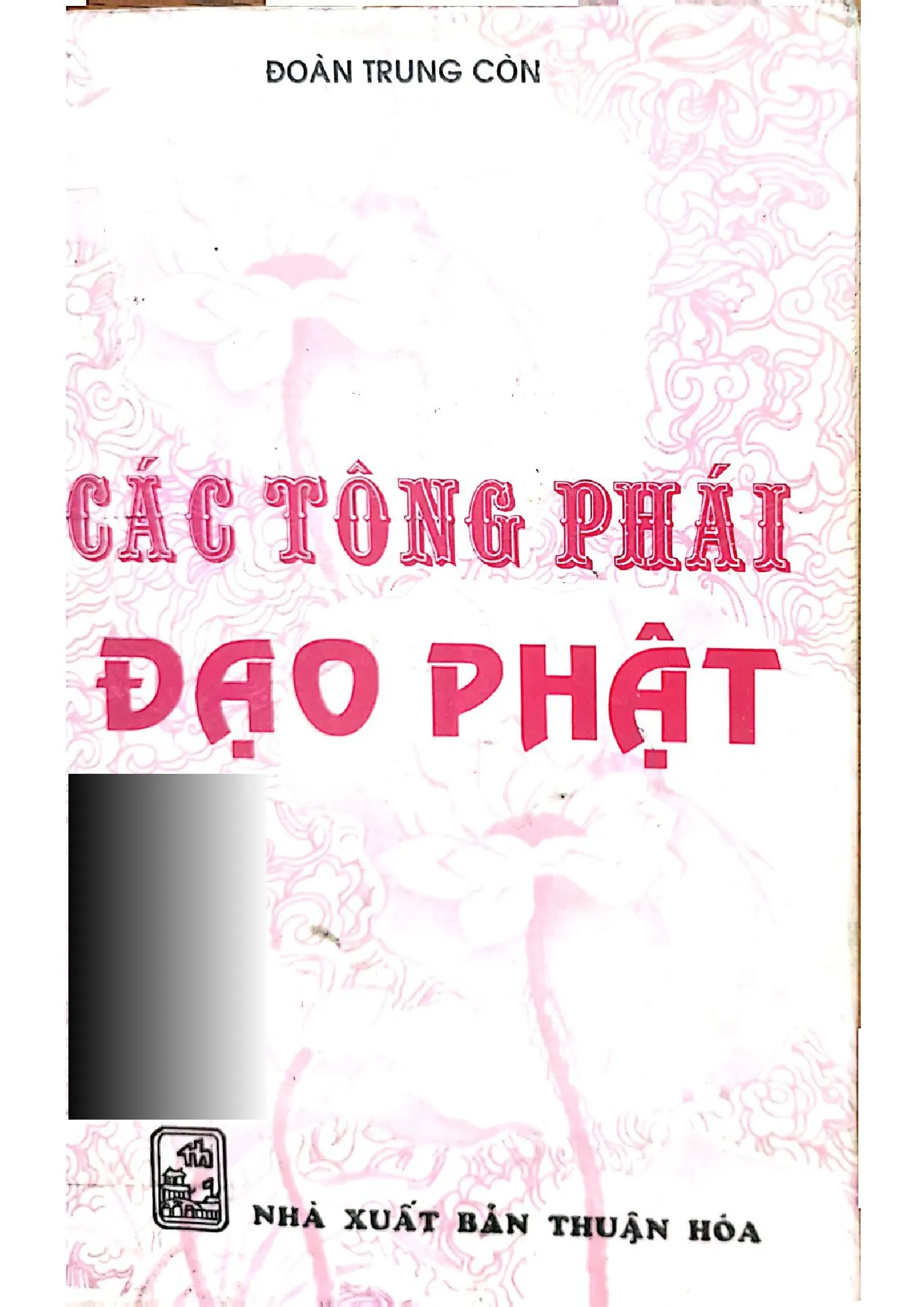 Ảnh bìa của Sách Các tông phái đạo Phật
