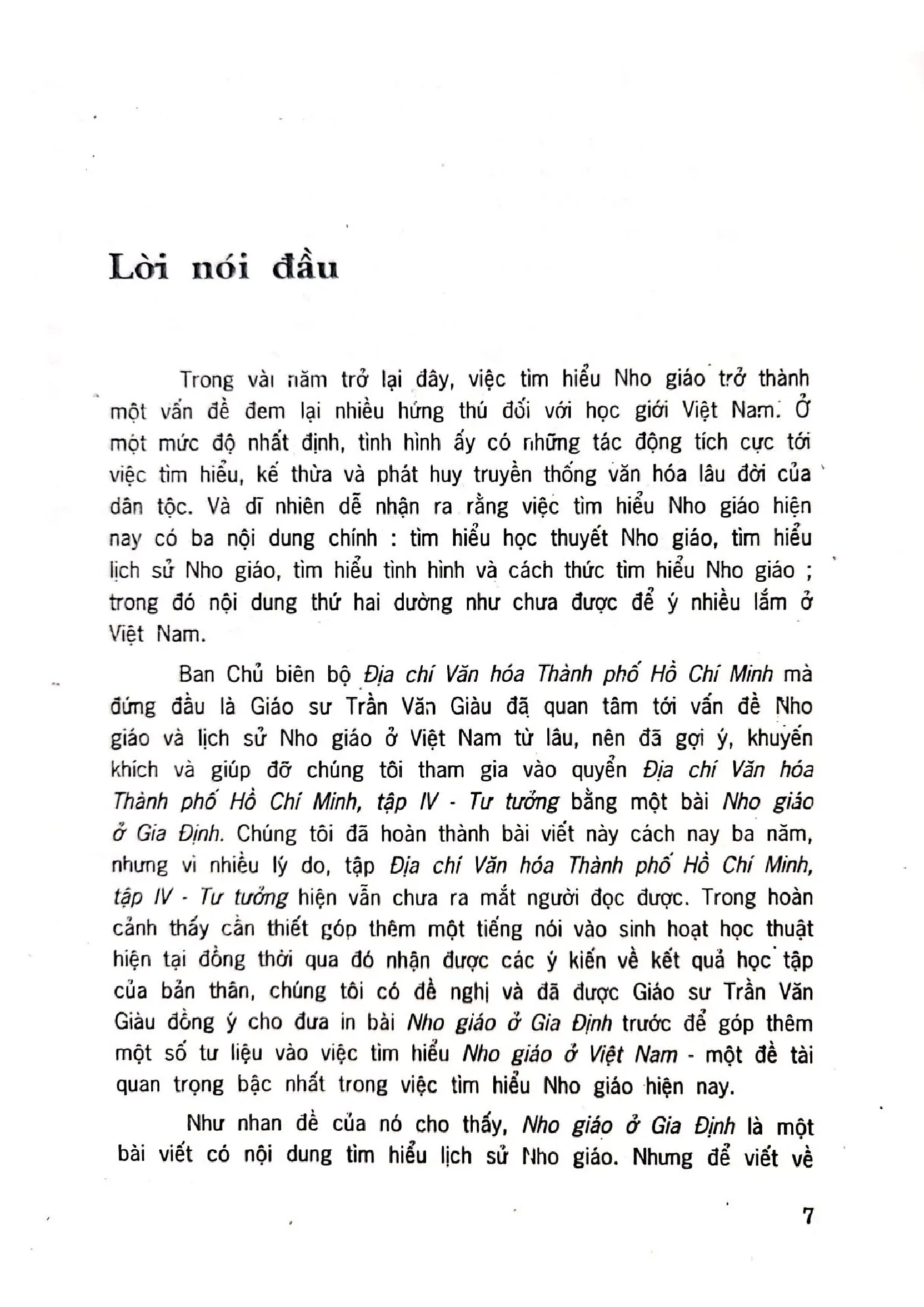 Mục lục chi tiết trang 2 sách Nho giáo ở Gia Định