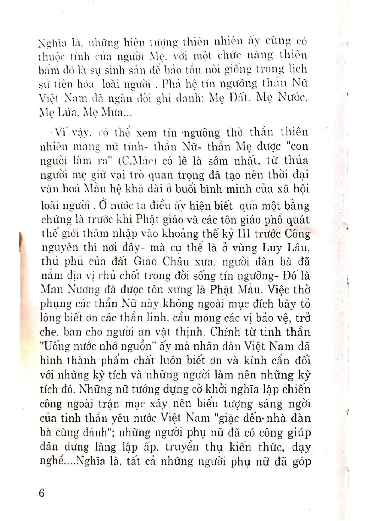 Mục lục chi tiết trang 3 sách Những thần nữ danh tiếng trong văn hóa tín ngưỡng Việt Nam