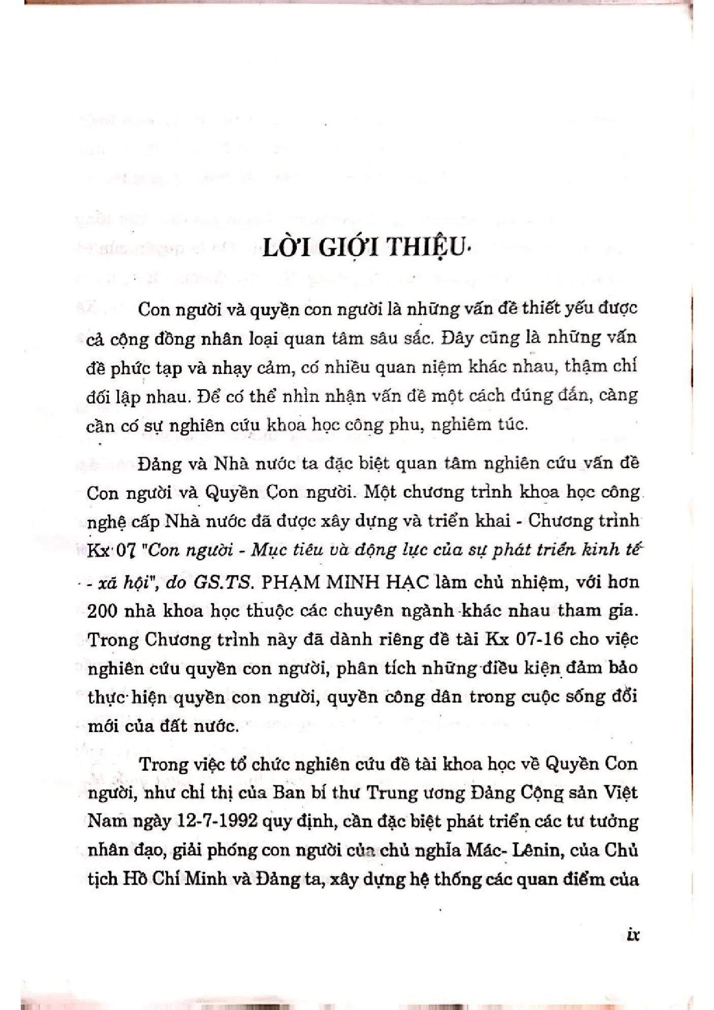 Nội dung mục lục và hình ảnh sách Quyền con người trong thế giới hiện đại (nghiên cứu và thông tin) - Trang 6