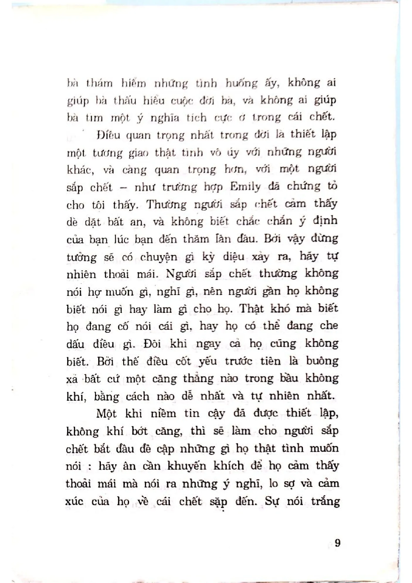 Nội dung trang phụ bản giới thiệu sách Tạng thư sống chết tập 2