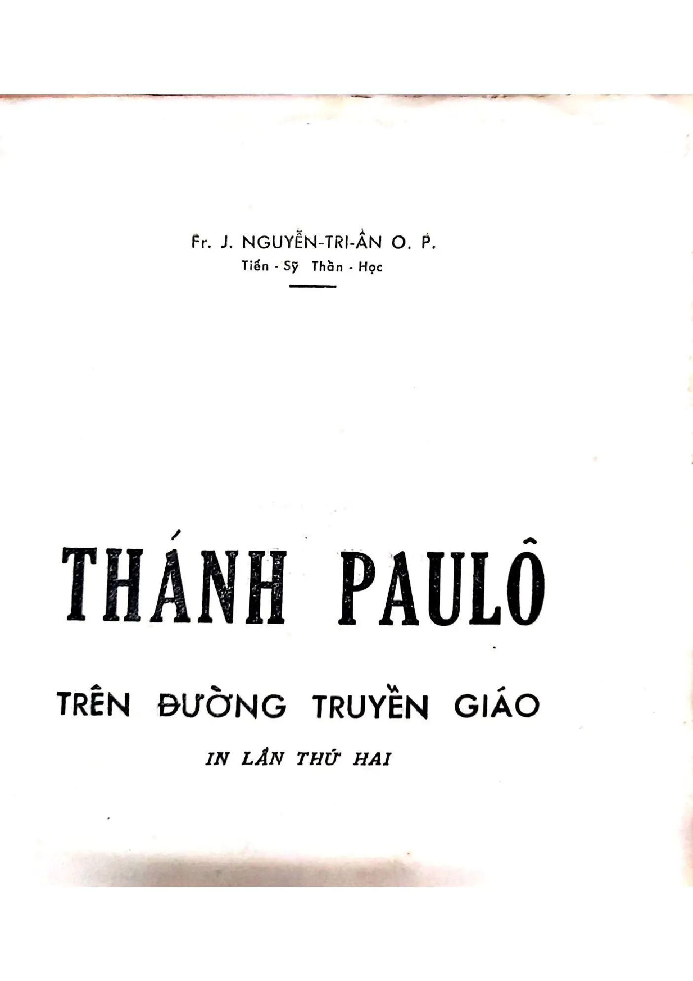 Nội dung mục lục và hình ảnh sách Thánh Paulo trên đường truyền giáo - Trang 5