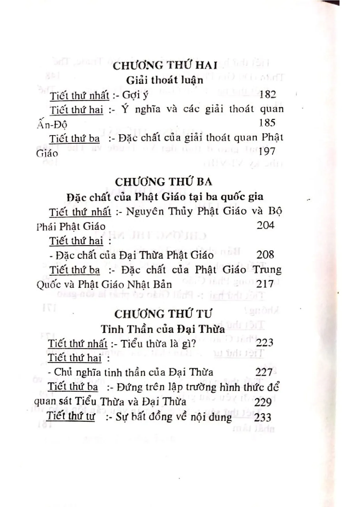 Nội dung mục lục và hình ảnh sách Đại thừa phật giáo tư tưởng luận - Trang 6