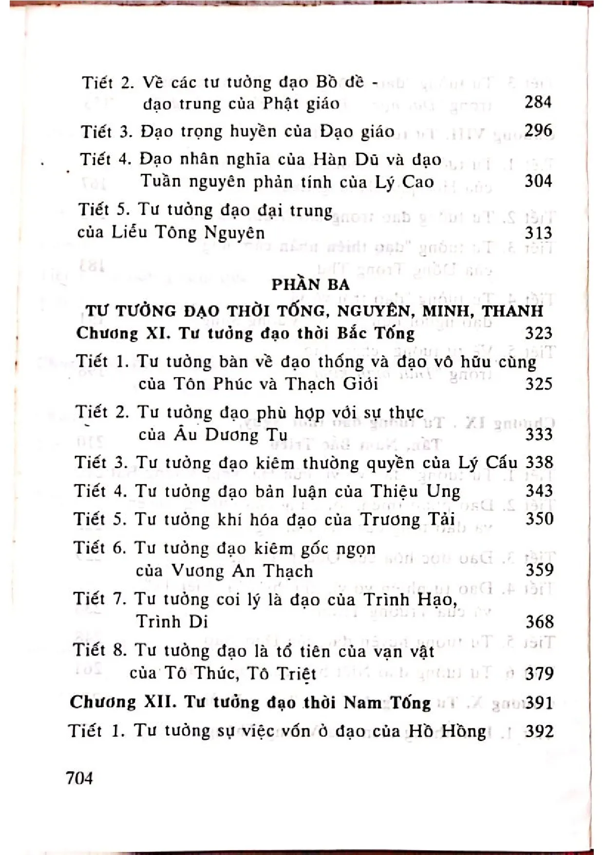 Nội dung trang phụ bản giới thiệu sách Đạo. Triết học phương Đông