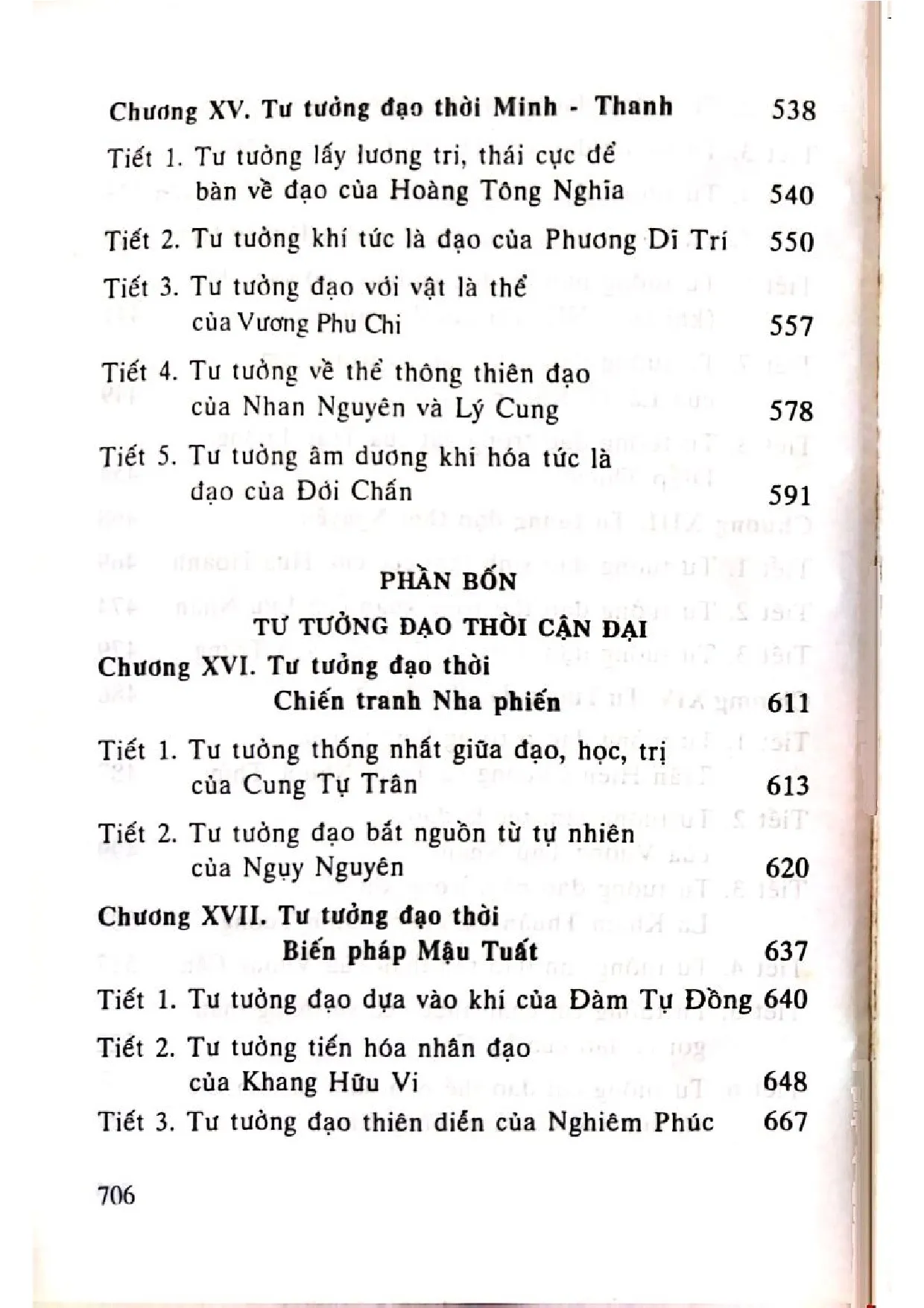 Nội dung mục lục và hình ảnh sách Đạo. Triết học phương Đông - Trang 6