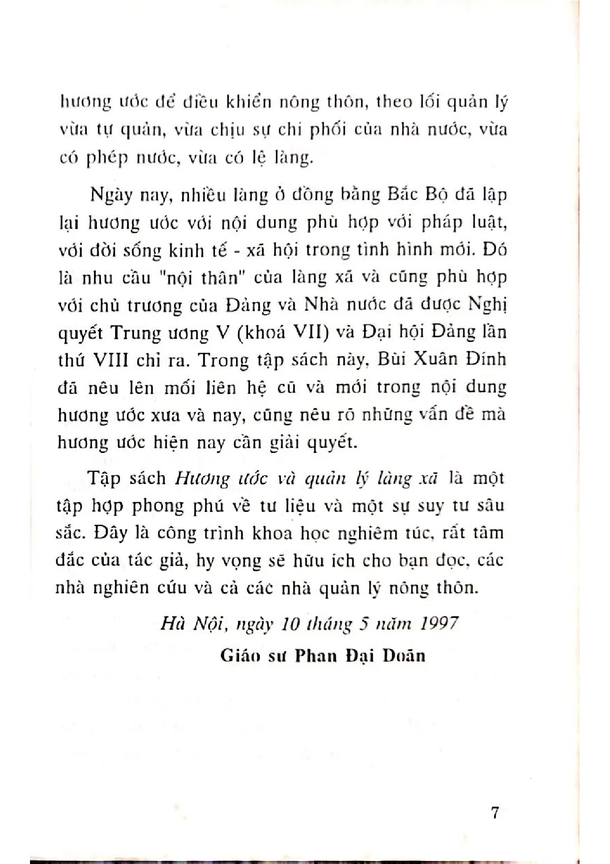 Nội dung mục lục và hình ảnh sách Hương ước và quản lý làng xã - Trang 5