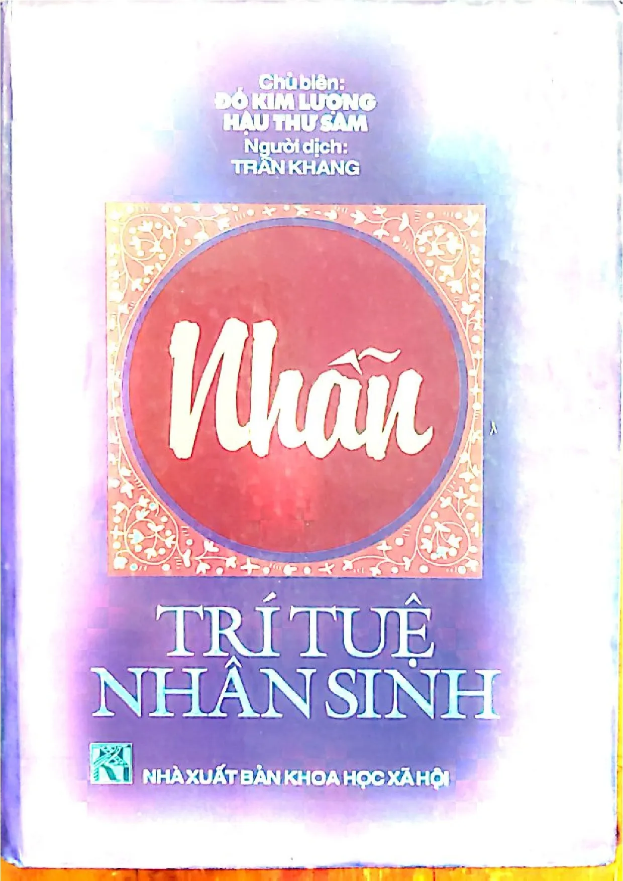 Trang bìa chính thức sách Nhẫn trí tuệ nhân sinh
