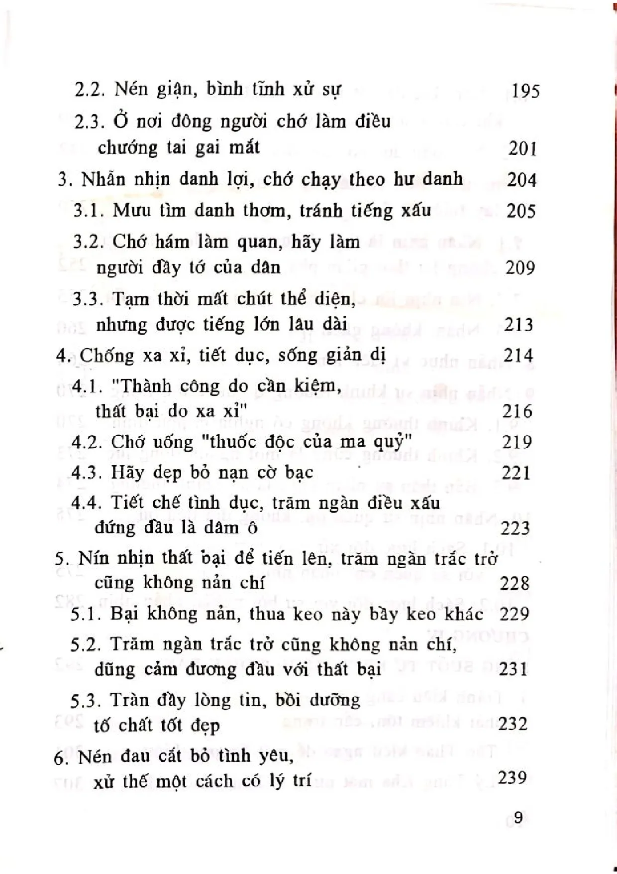 Nội dung mục lục và hình ảnh sách Nhẫn trí tuệ nhân sinh - Trang 5