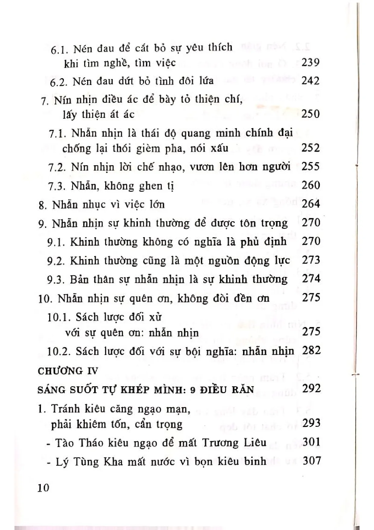 Nội dung mục lục và hình ảnh sách Nhẫn trí tuệ nhân sinh - Trang 6