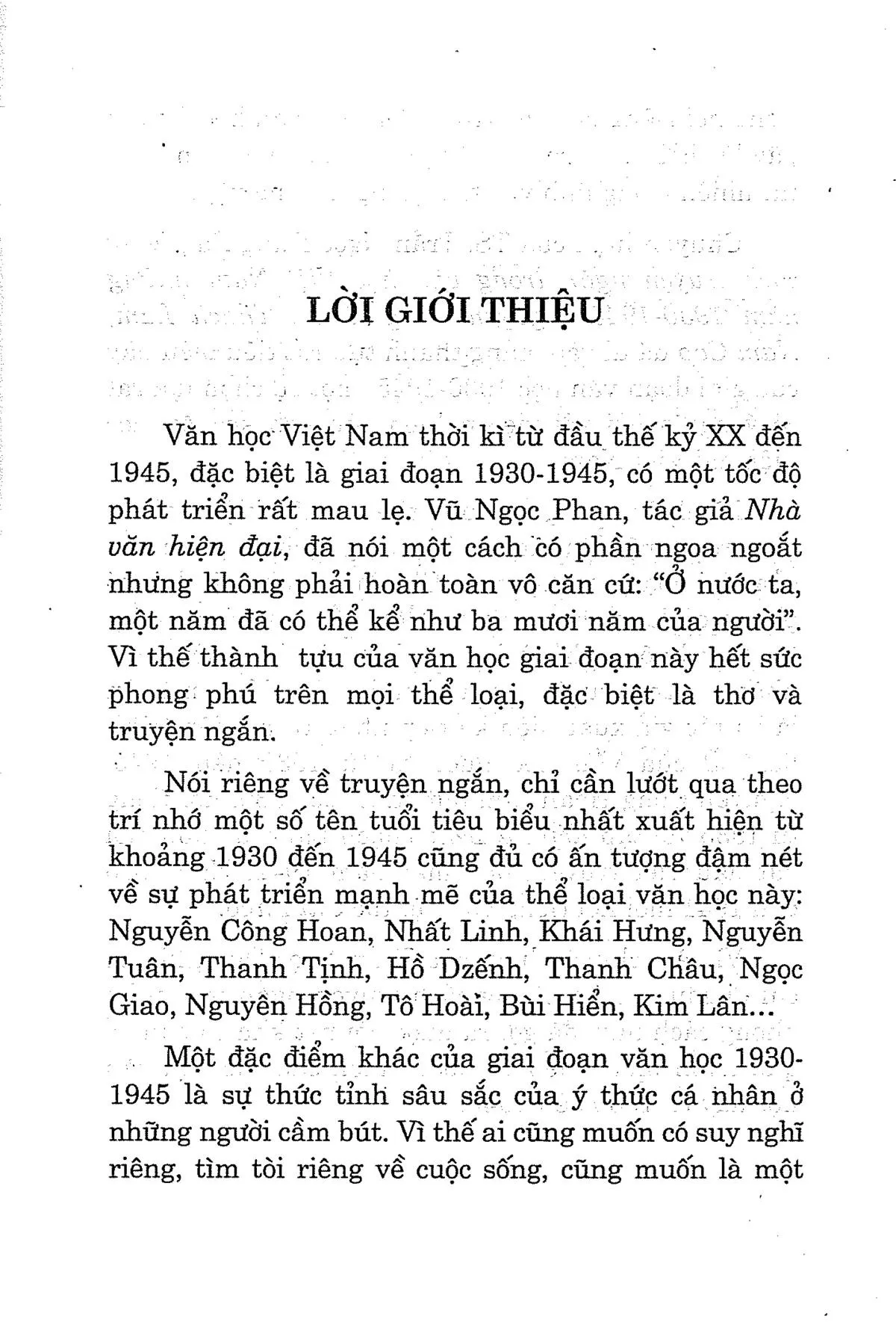 Mục lục chi tiết trang 1 sách Ba phong cách truyện ngắn trong văn học Việt Nam những năm 1930-1945
