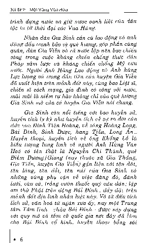 Mục lục chi tiết trang 2 sách Bái Đính một vùng văn hóa