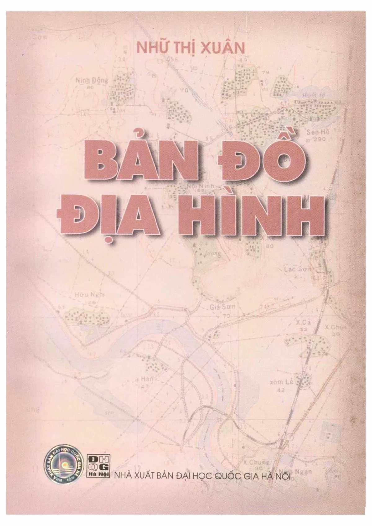 Ảnh bìa của Sách Bản đồ địa hình