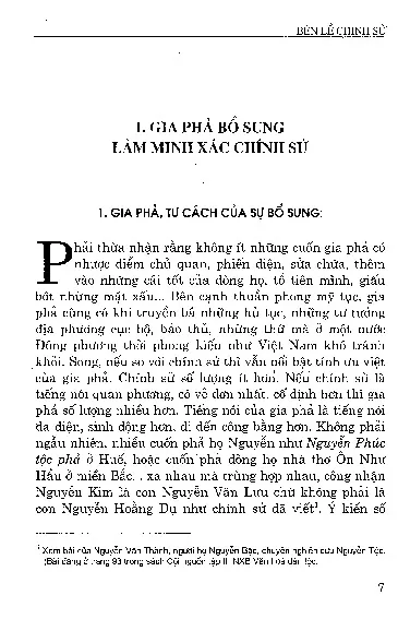 Mục lục chi tiết trang 3 sách Bên lề chính sử - Đinh Công Vĩ