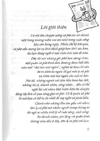 Trang bìa chính thức sách Bên ly cà phê cuộc sống nói gì
