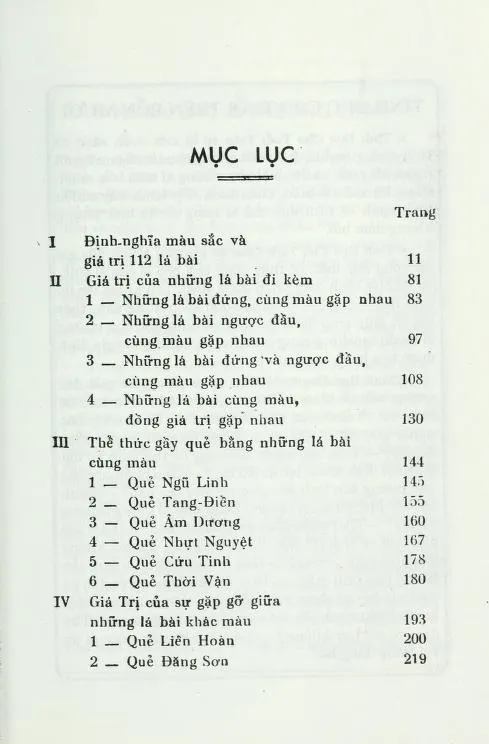 Trang bìa chính thức sách Bí quyết bói bài tứ sắc